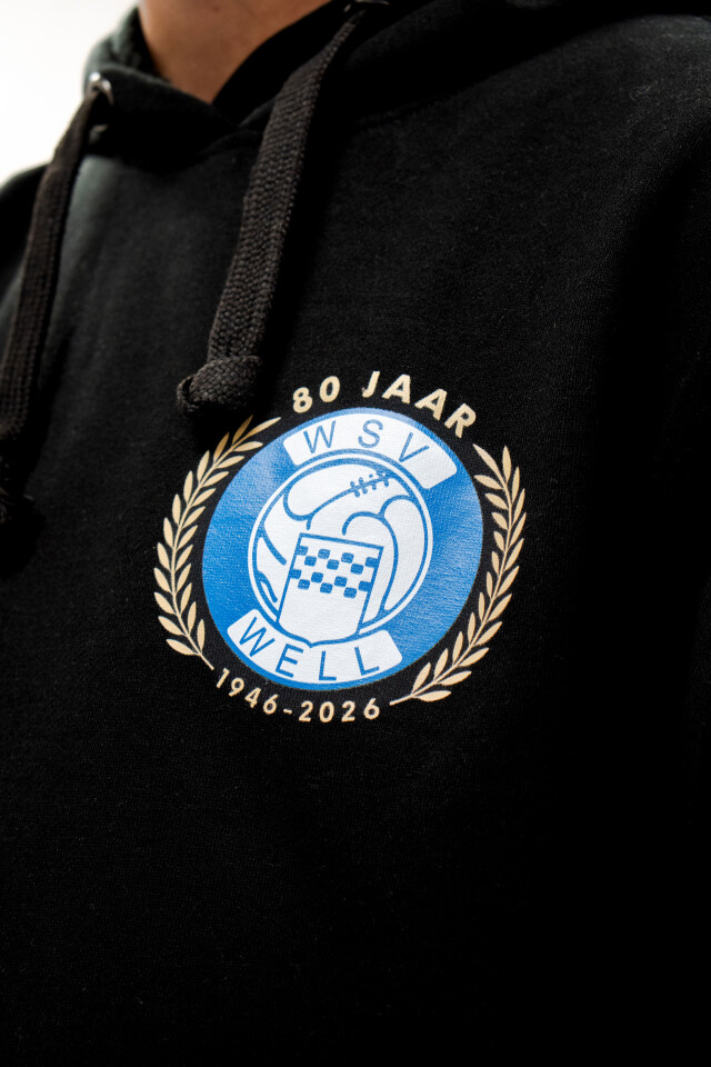 Merchandise voor WSV Well 80 jaar bestaan