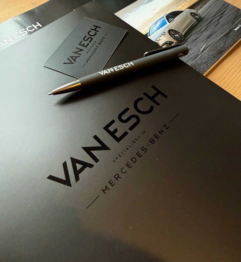 Foliedruk zwart huisstijl drukwerk drukken