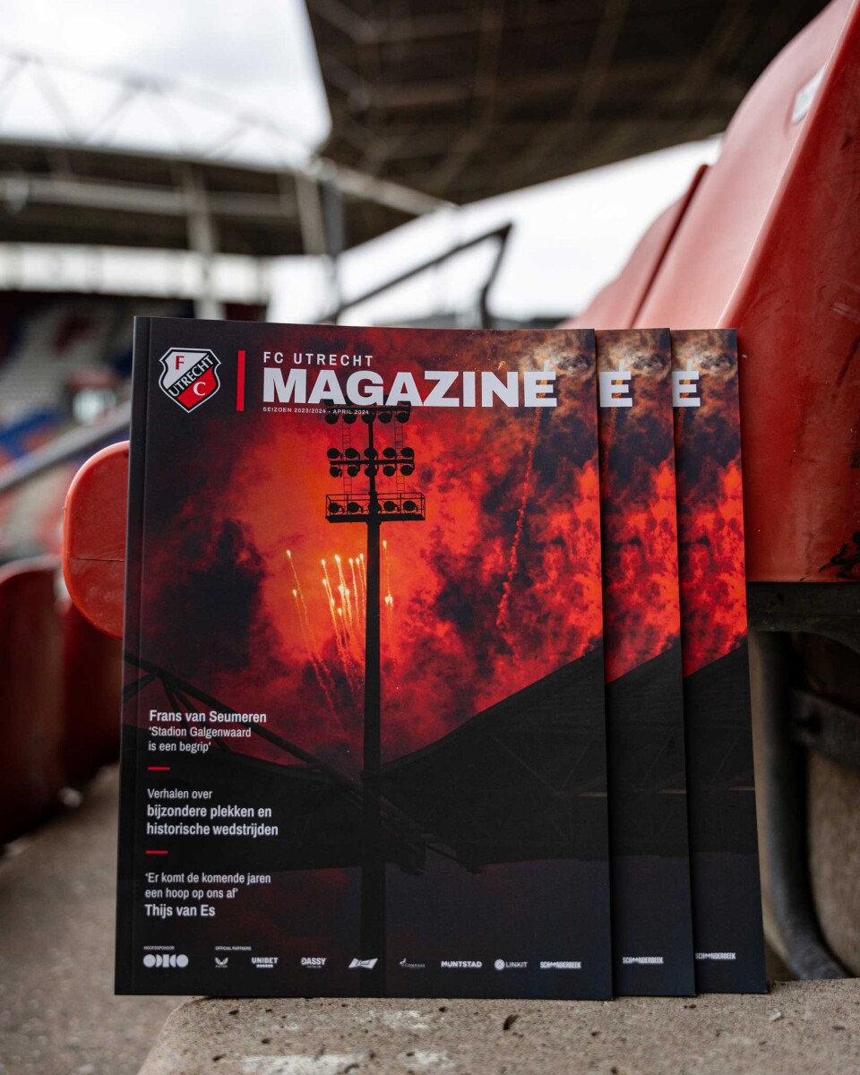 Magazine fc utrecht ontwerp en drukken