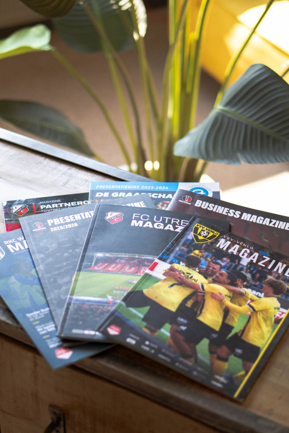 Diverse magazines voor sportclubs