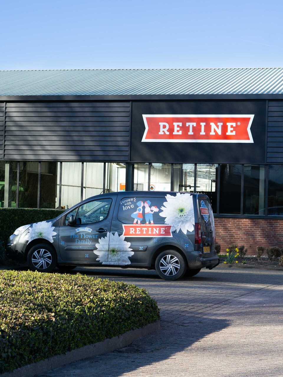 Retine pandsigning gevelbord