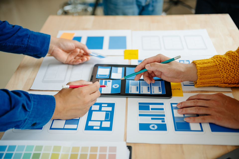 Ux ui designer bij jouw website van WS Media Groep